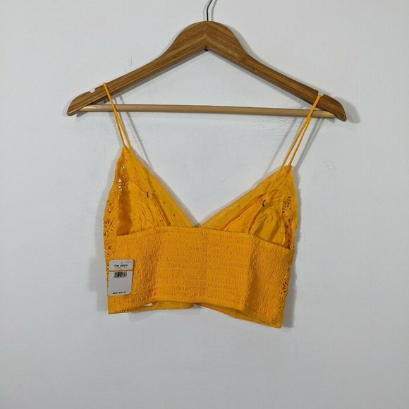 FREE PEOPLE INTIMATELY Carina Bralette Mango - Picture 4 of 8